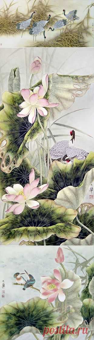 Творчество китайского художника Lou Dahua