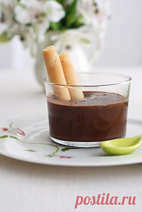 Шоколадный мусс.