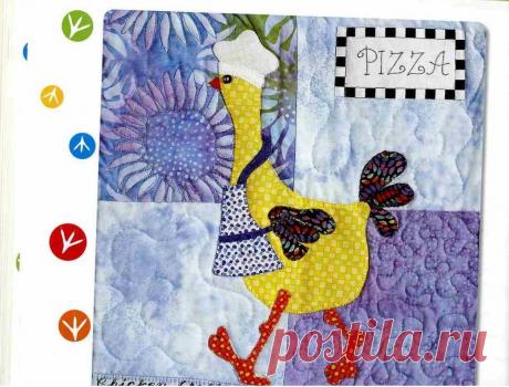 Шаблоны курочек и петушков для пэчворка, лоскутного шитья / Мастер-класс
