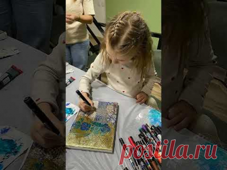 Novi Sad Radionica, mixed media art panu sa zlaćenjem #novisad #radionica