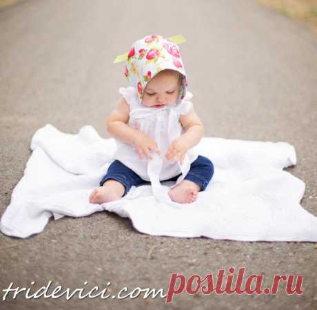 Детский чепчик | Мастер классы | рукоделие, декор, полимерная глина, плетение, вышивание