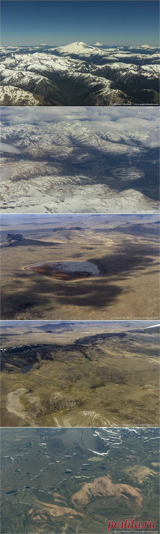 Аргентина с высоты птичьего полёта / Туристический спутник