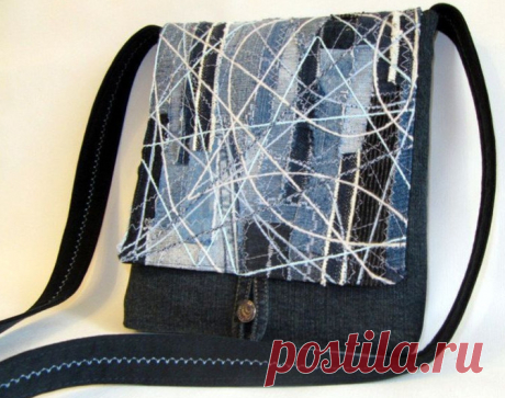 Сумки из старых джинсов. 122 идеи для вдохновения! — HandMade