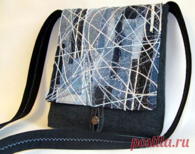 Сумки из старых джинсов. 122 идеи для вдохновения! — HandMade