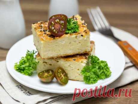 Ленивый заливной пирог с капустой — рецепт с фото пошагово