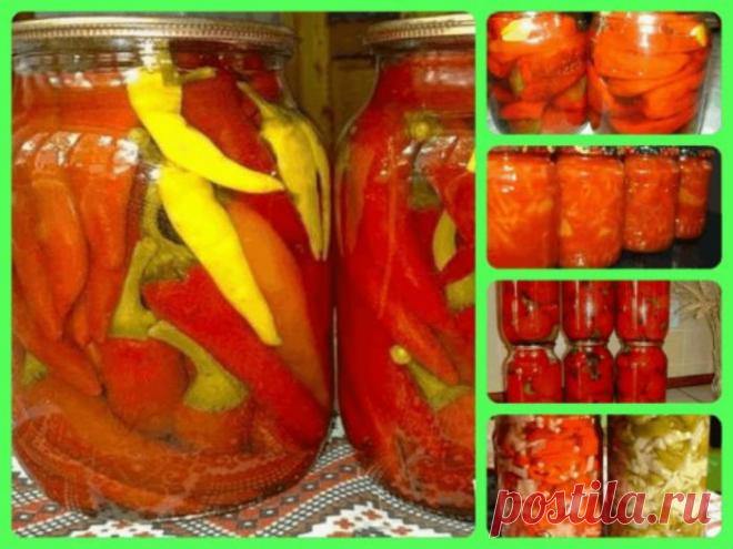 6 рецептов заготовок из болгарского перца