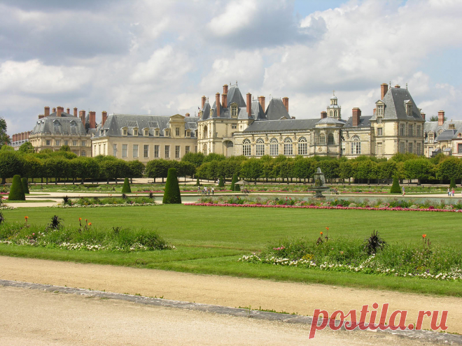 Дворцы Франции: Фонтенбло (Chateau de Fontainebleau) - Мастерок.жж.рф