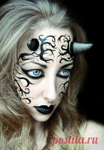 Красивый макияж на Хэллоуин: 10 милых образов
