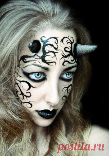 Красивый макияж на Хэллоуин: 10 милых образов