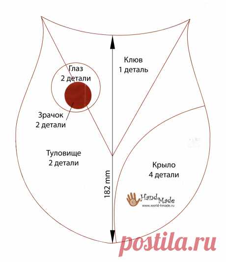 Прихватка «Сова» своими руками. Мастер-класс.