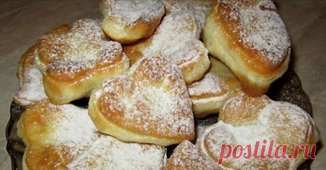 Нежные пышки к чаю из воздушного теста на кефире