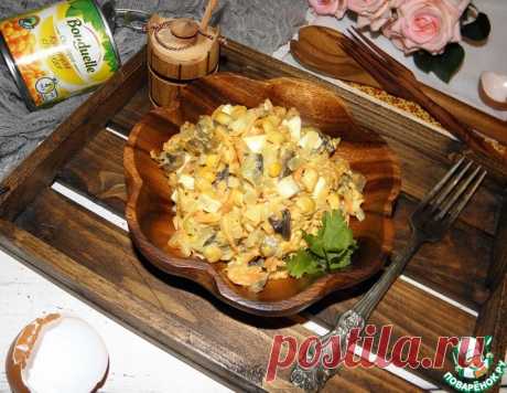 Салат с грибами "Рыжик" – кулинарный рецепт