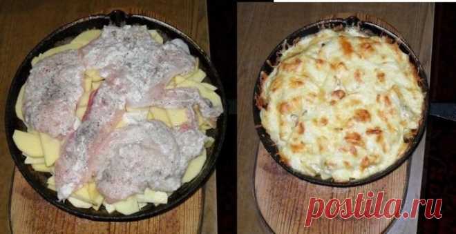 Самая вкусная картошка по-королевски! Разошлась на ура!