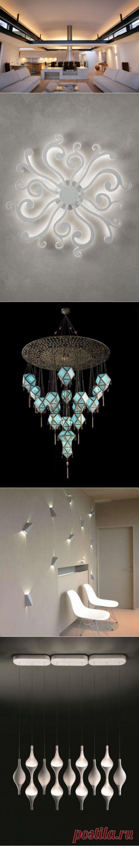 Креативные световые решения — Роскошь и уют