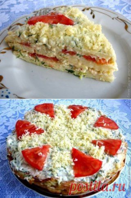 Кабачковый торт