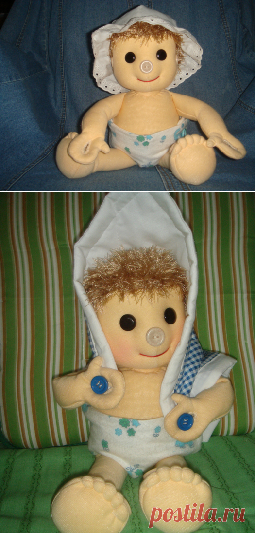 наш пуговичный малыш