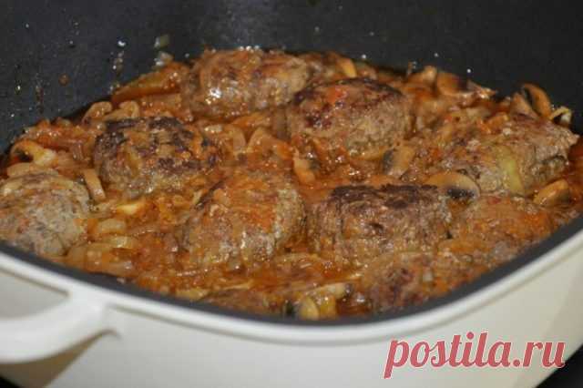 Мясные котлетки в луковом соусе - Dynastyofchefs.ru