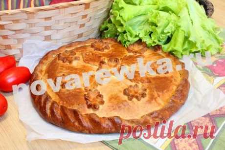 Пирог с мясом в духовке пошаговый рецепт с фото