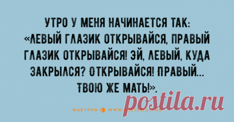 Подборка анекдотов | Чёрт побери — И все-таки лучшие внедорожники делают именно в России! — Ага, только почему-то на гусеничном ходу и с пушкой.😃 😃 😃В деревне. — Иван, а что это у вас пшеница не растет? — Дык не сажаем ведь! — А что не сажаете? — Дык не растет!😃 😃 😃 😃 😃 😃Юноша ушел добровольцем на пенсию, приписав себе недостающие 50 лет.😃 😃 😃— В холодильнике ничего не трогай. Это на Новый год. — Так вроде там ничего и нет. — Там надежды на светлое будущее. И ш...