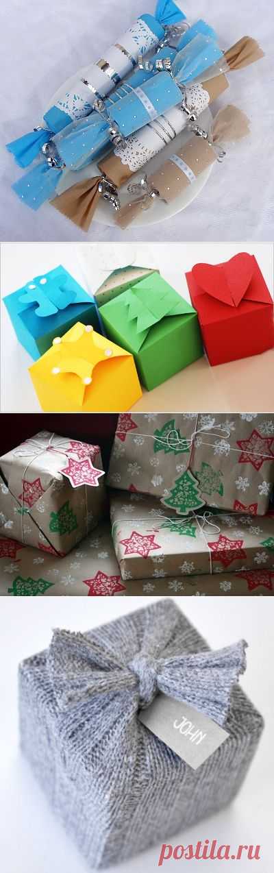 Как упаковать новогодний подарок. Оригинальная упаковка новогодних подарков - оригинальная упаковка