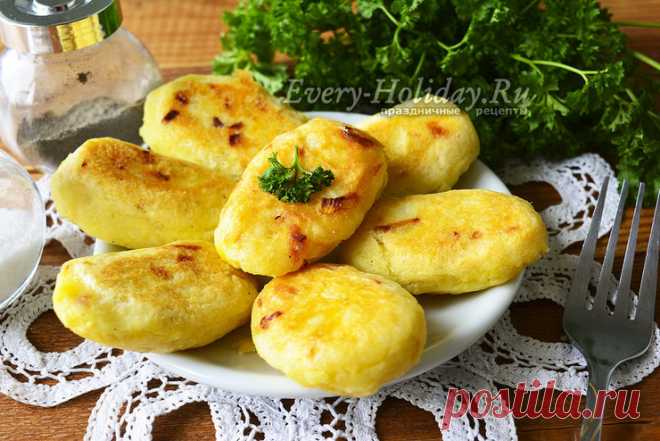 Картофельные котлеты из картошки в мундире, рецепт