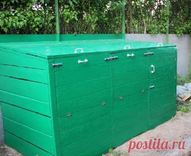 Ящик для компоста своими руками / Дачные поделки / 7dach.ru