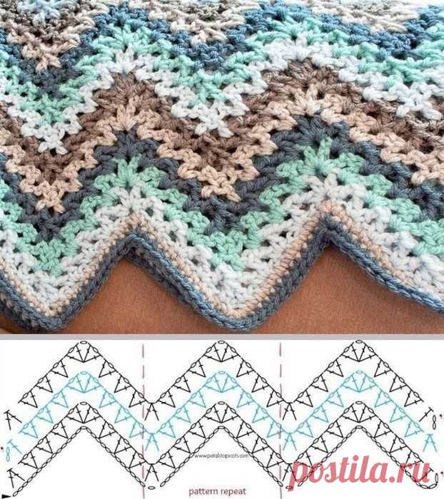 Узоры зигзагом — DIYIdeas
