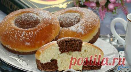 Сдобные булочки с какао, пошаговый рецепт с фото.