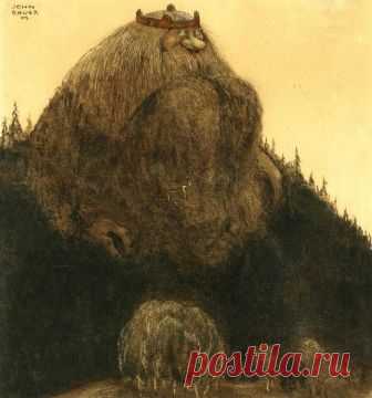 Шведский художник-иллюстратор Йон Бауэр