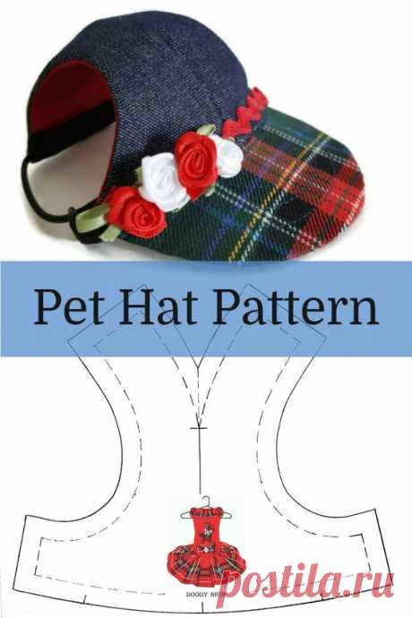 Pet Hat Sewing Pattern PDF