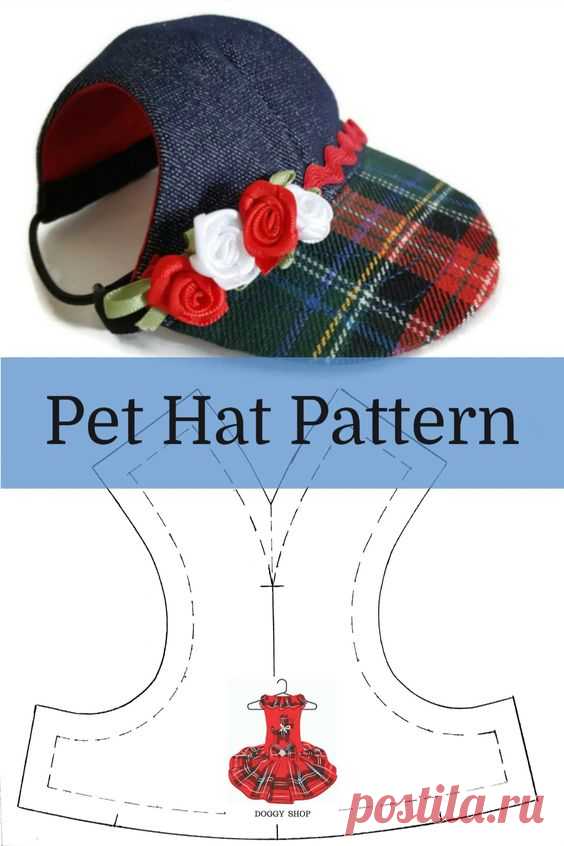 Pet Hat Sewing Pattern PDF