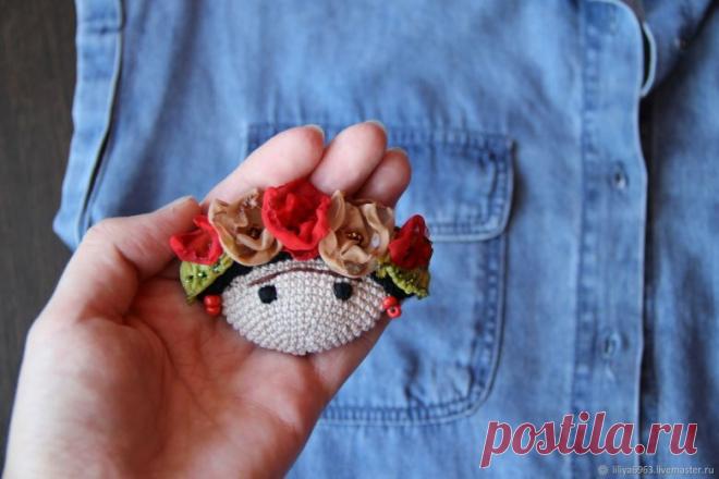 Вязаные броши | Клуб красоты и здоровья | Дзен