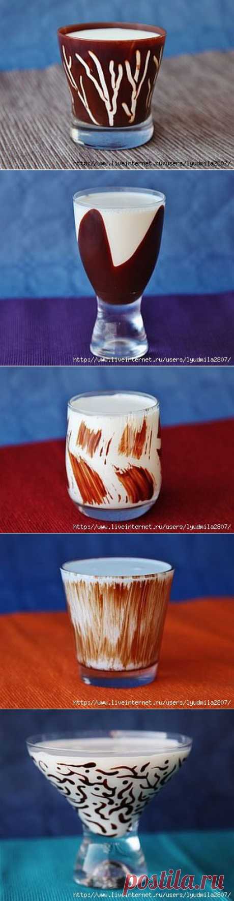 Шоколадные узоры