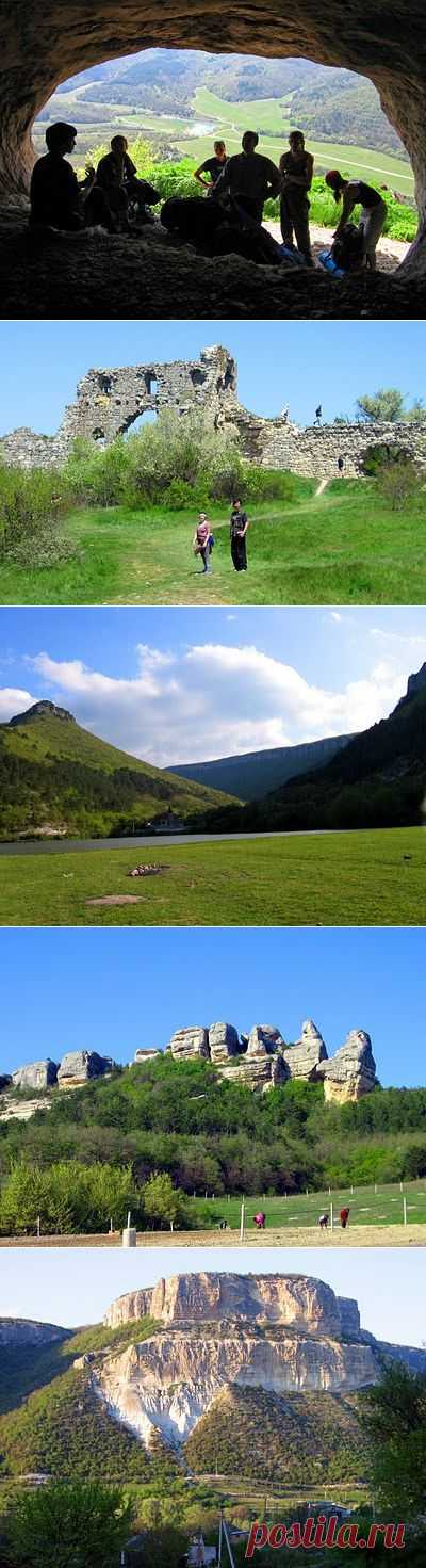 Через Крымские горы к морю (2006 г.). Часть 3. Мангуп, Бельбекский каньон