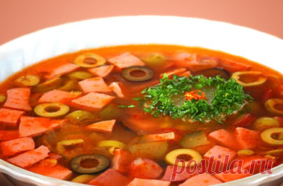Простой способ приготовить мясную солянку :: Кулинарные рецепты :: KakProsto.ru: как просто сделать всё