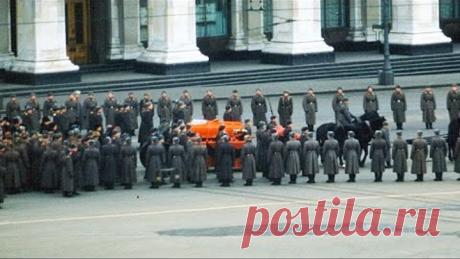 Потерянное видео похорон Сталина, снятое майором США