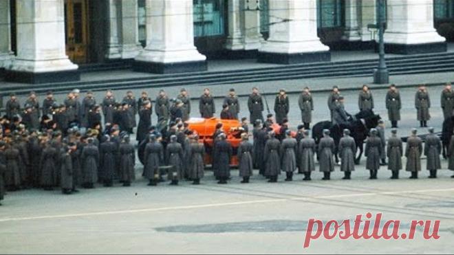 Потерянное видео похорон Сталина, снятое майором США