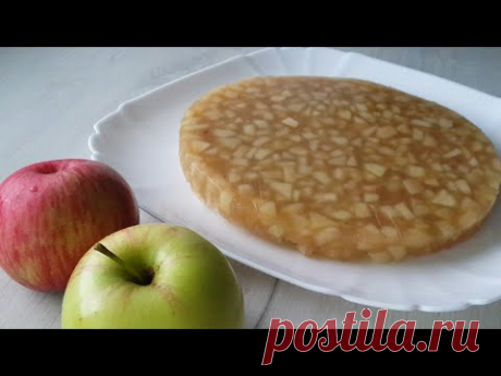 Яблочное компоте для торта рецепт приготовления яблочной прослойки конфи