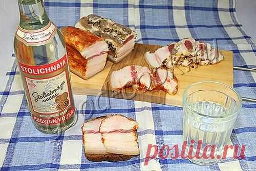 Сало, соленое в рассоле | Четыре вкуса