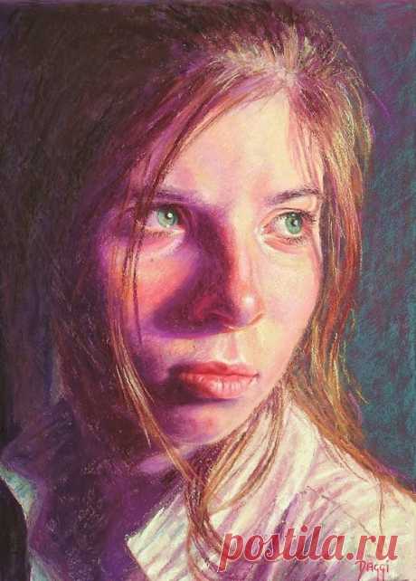 Картины пастелью. Daggi Wallace
