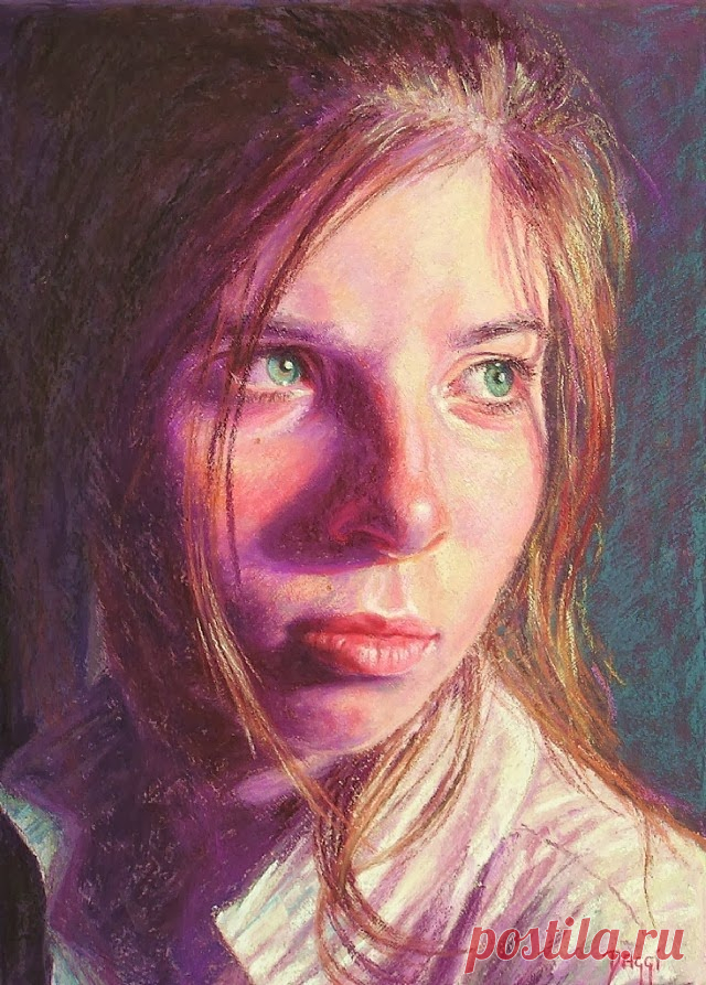 Картины пастелью. Daggi Wallace