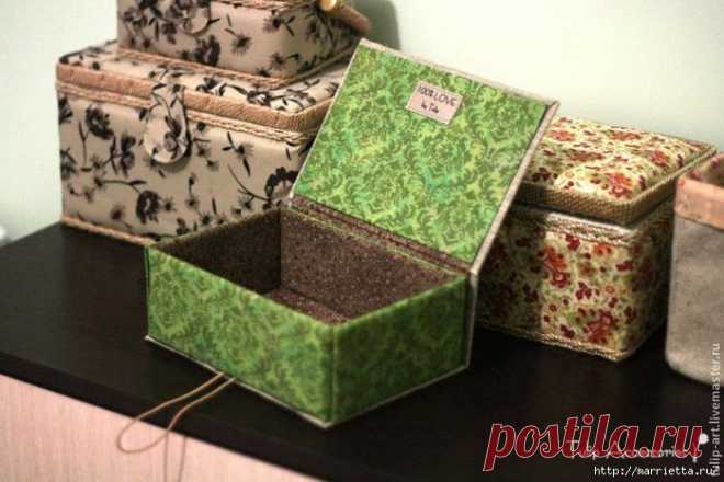 HANDMADE из картона. Шкатулка своими руками
