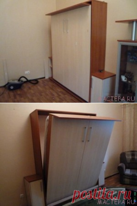 Кровать-невидимка. Делаем СВОИМИ РУКАМИ!