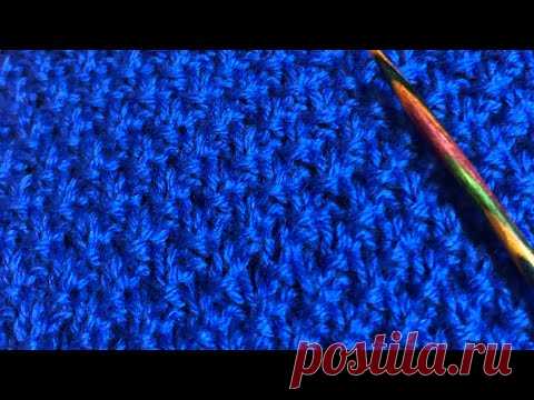 Узор спицами в копилку 🧶 Как вязать узор путанку 🧶 - YouTube
