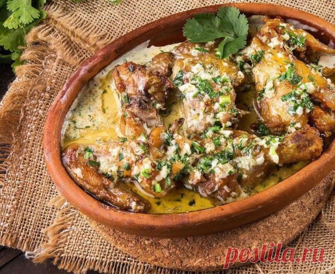 Чкмерули – цыпленок по-грузински