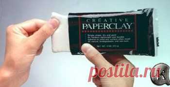 Paperclay.паперклей.Бумажная глина.Пластик.Полимерная глина. - Мои статьи - Каталог статей - voskovka