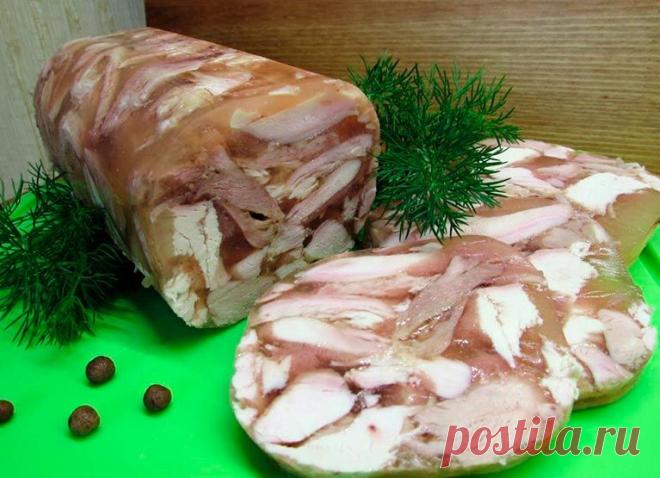 Сальтисон из курицы с чесноком. Мой любимый рецепт! — Journal women❜s