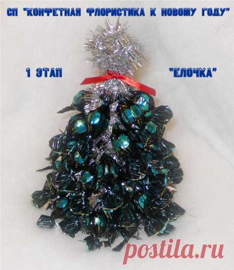 Елочка из конфет | Подружки