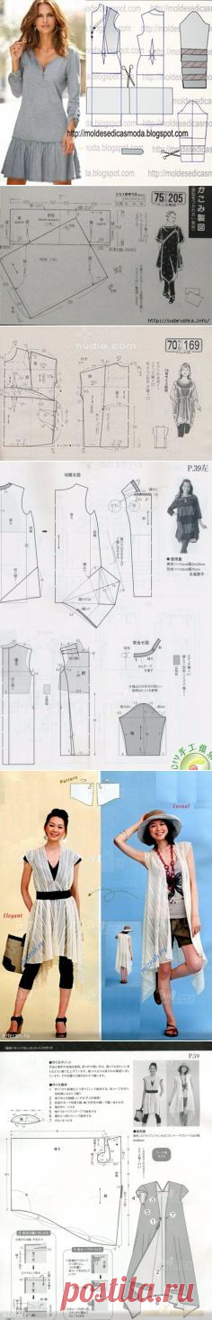 Free coat pattern | sewing | Шаблоны, Узоры пальто и Пальто