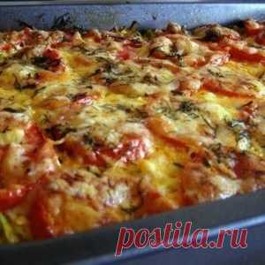 ЗАПЕКАНКА ИЗ КАБАЧКОВ С ФАРШЕМ И ПОМИДОРАМИ - МирТесен